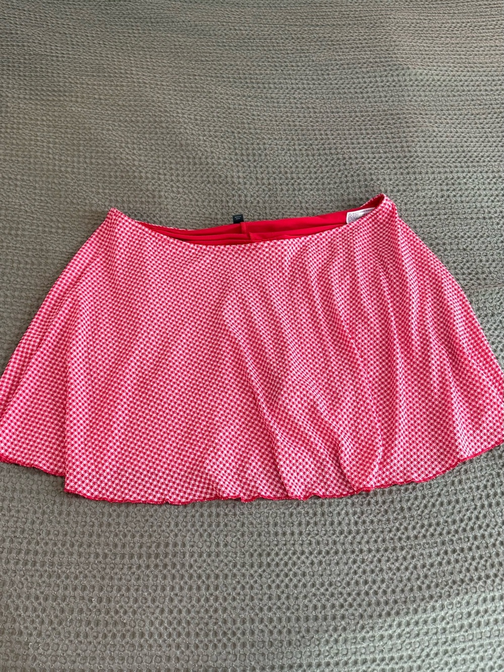 Wild Fable - XL Red Gingham Skort